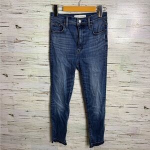 Denim Forum Lola High Rise Skinny Crop Jeans Size 26